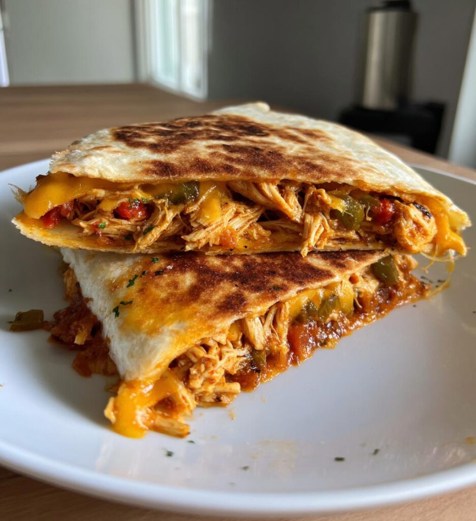 15-Minuten Chicken Quesadilla
