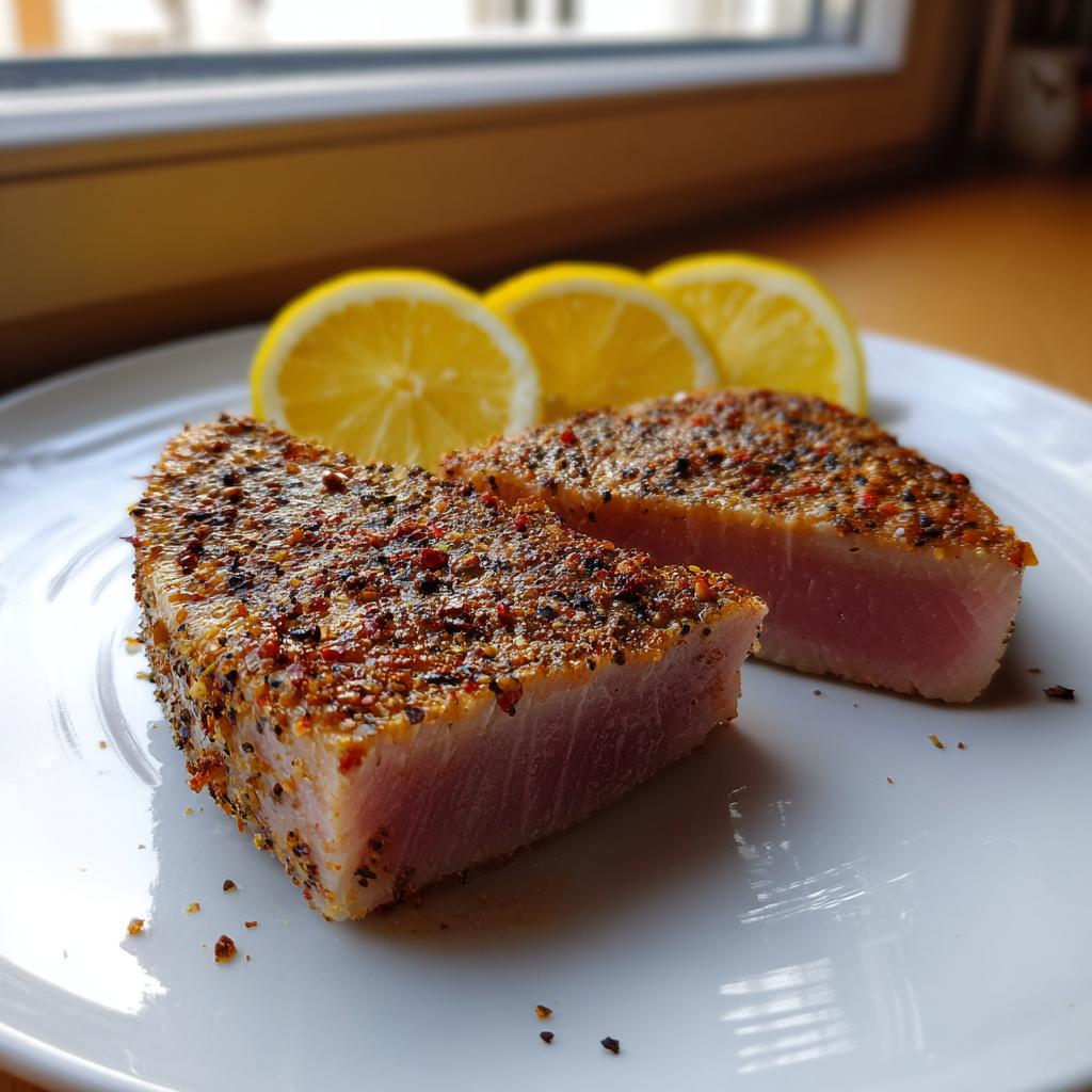 15-Minuten Thunfischsteak
