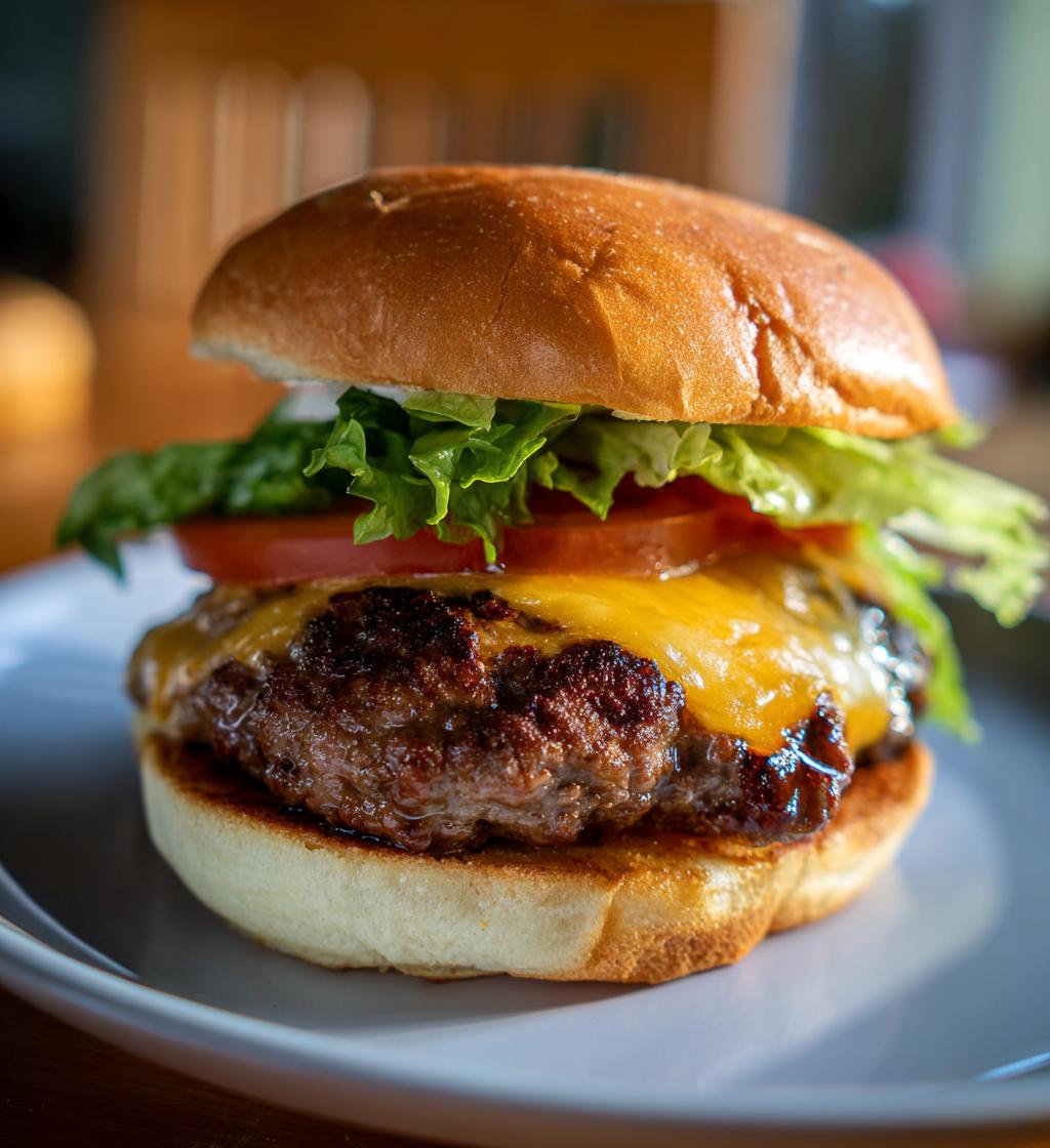 Airfryer Hamburger