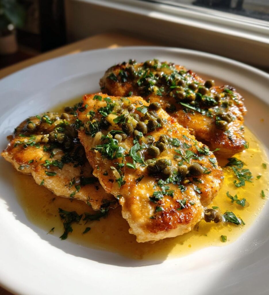 Hähnchen Piccata