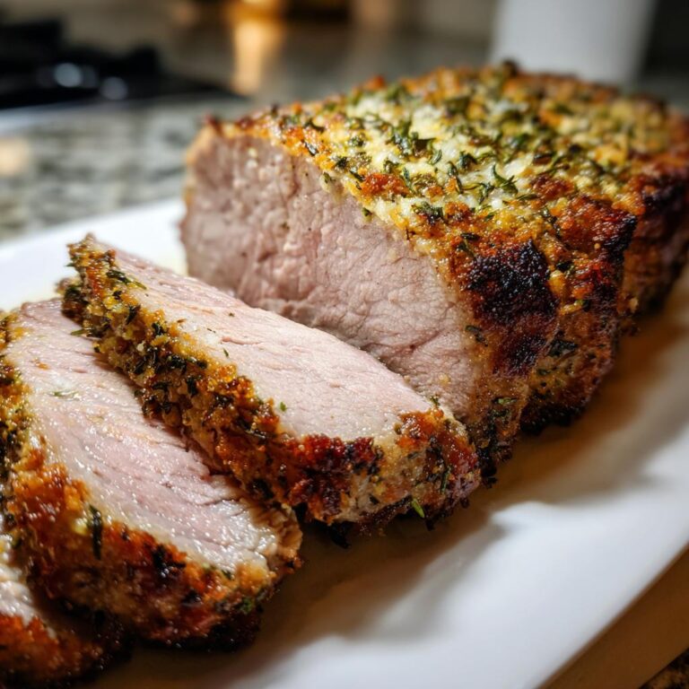 Kalbsbraten mit Kräutern