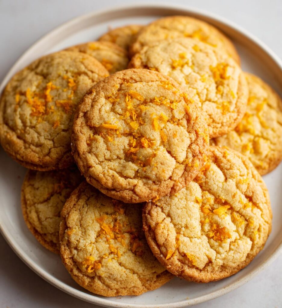 Orangen Plätzchen