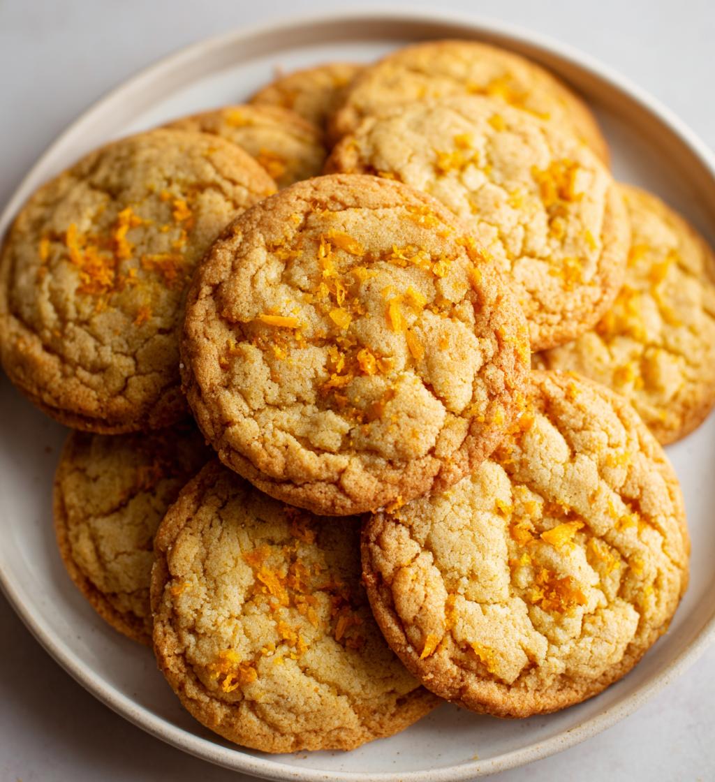Orangen Plätzchen
