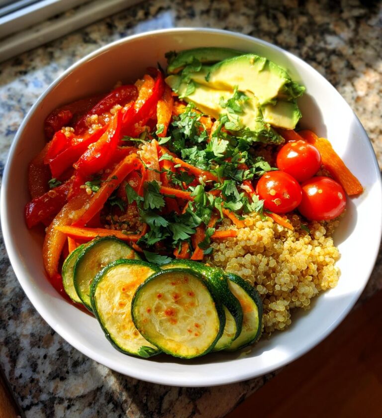 Quinoa Gemüse Bowl