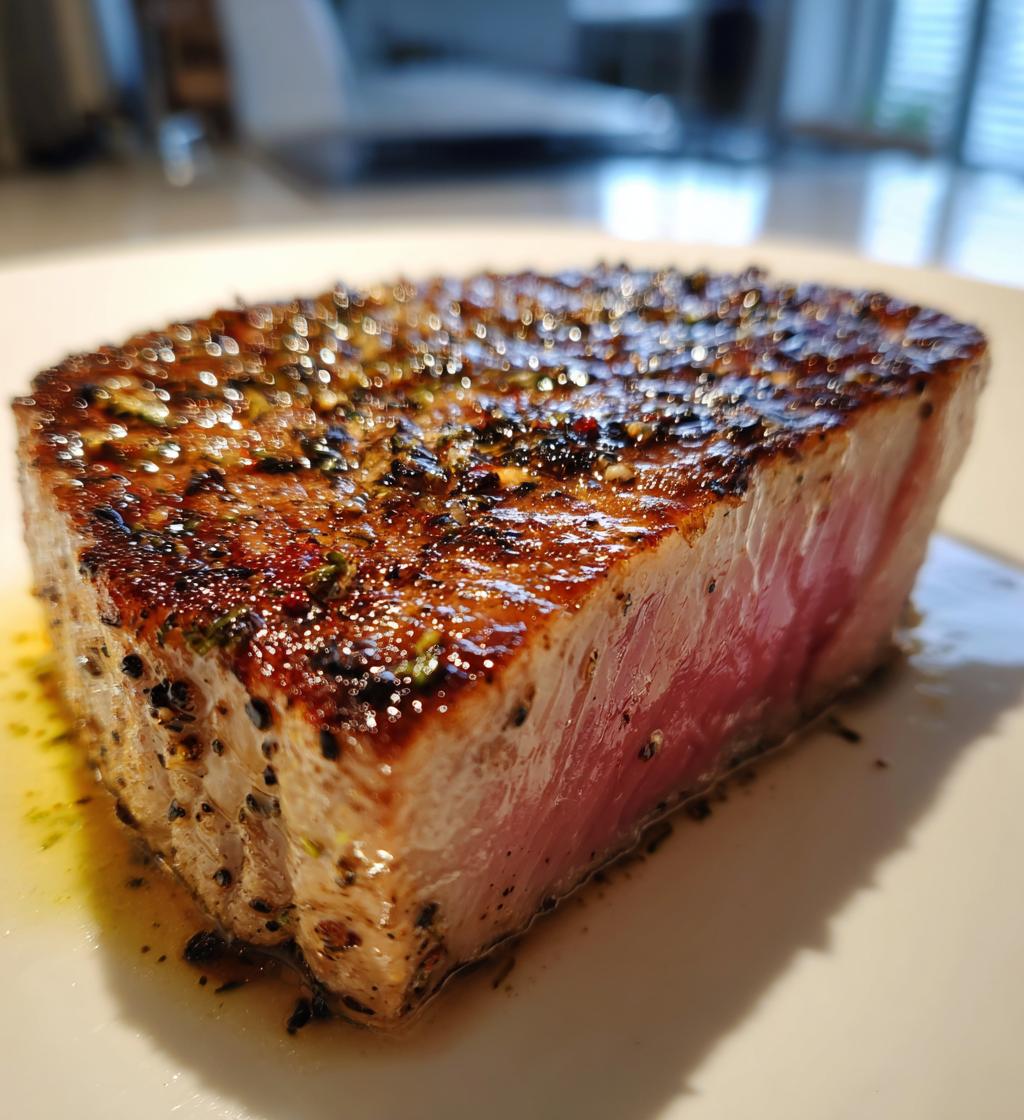 Thunfischsteak gegrillt