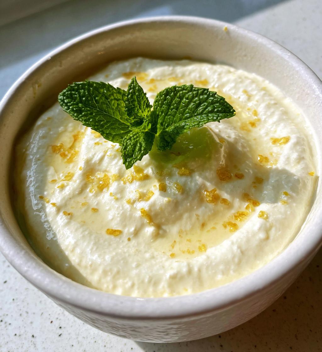 Zitronen Ricotta Creme
