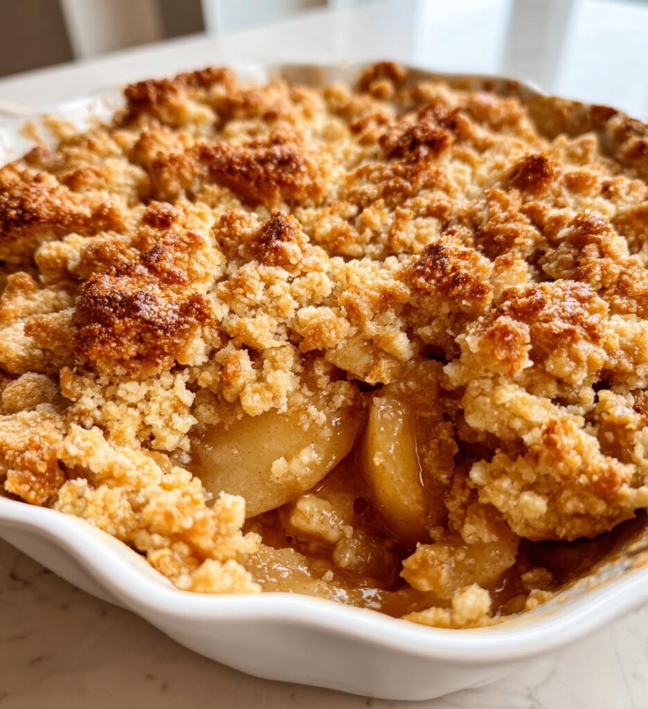 Birnen Crumble