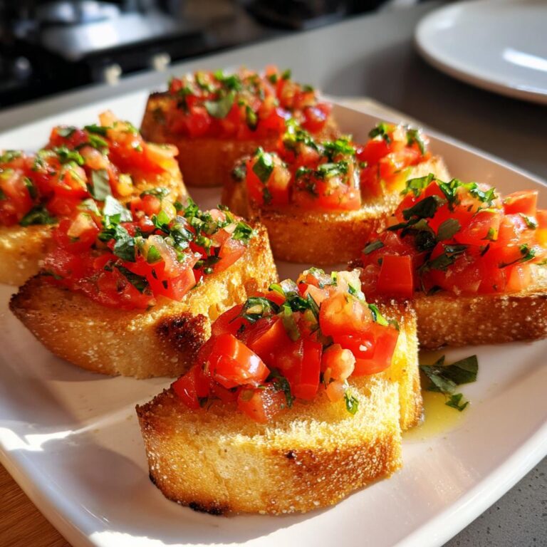 Crostini mit Tomate