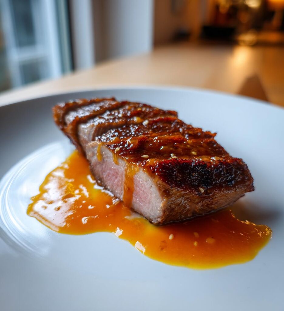 Ente mit Orangensauce