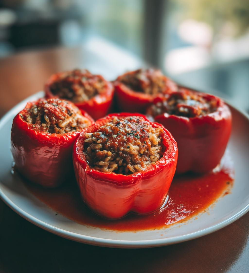 Gefüllte Paprika