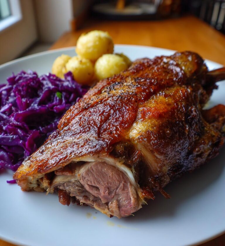 Gänsebraten