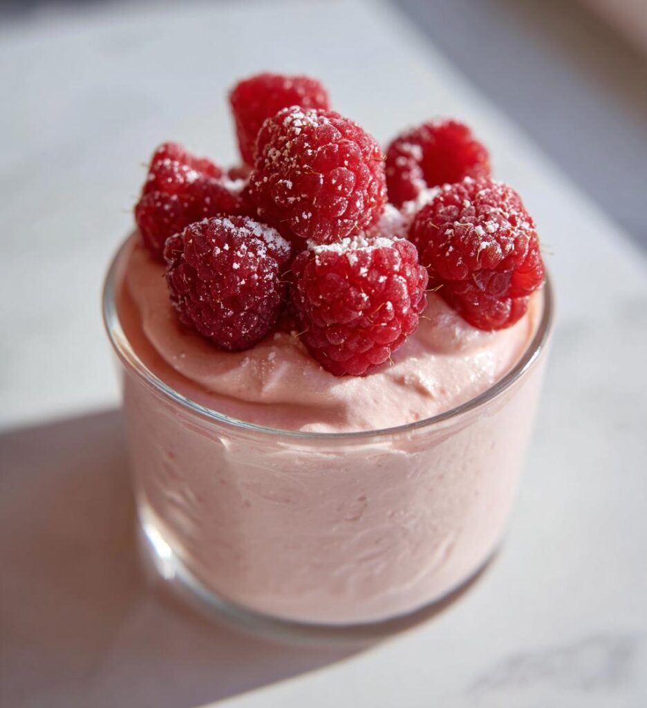 Himbeer Mousse