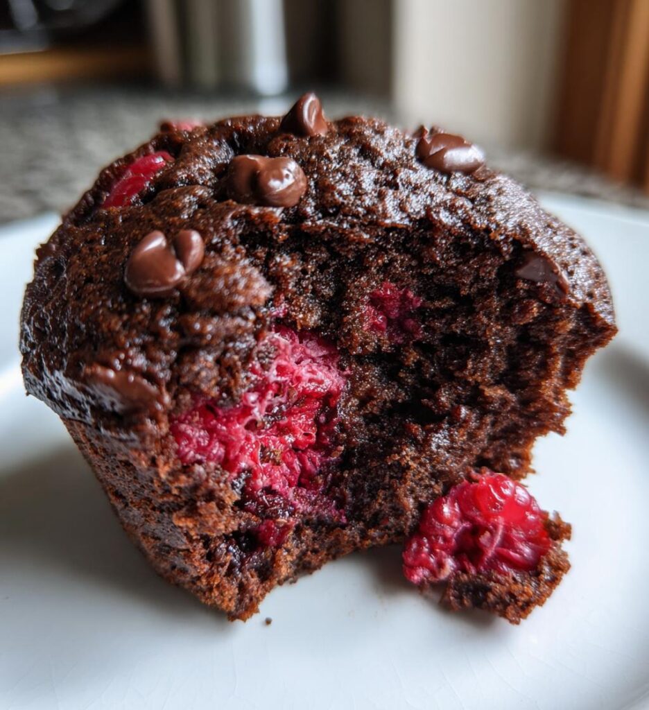 Himbeer Schoko Muffins
