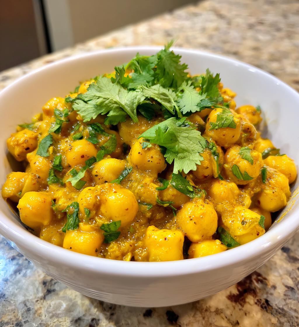 Kichererbsen Curry