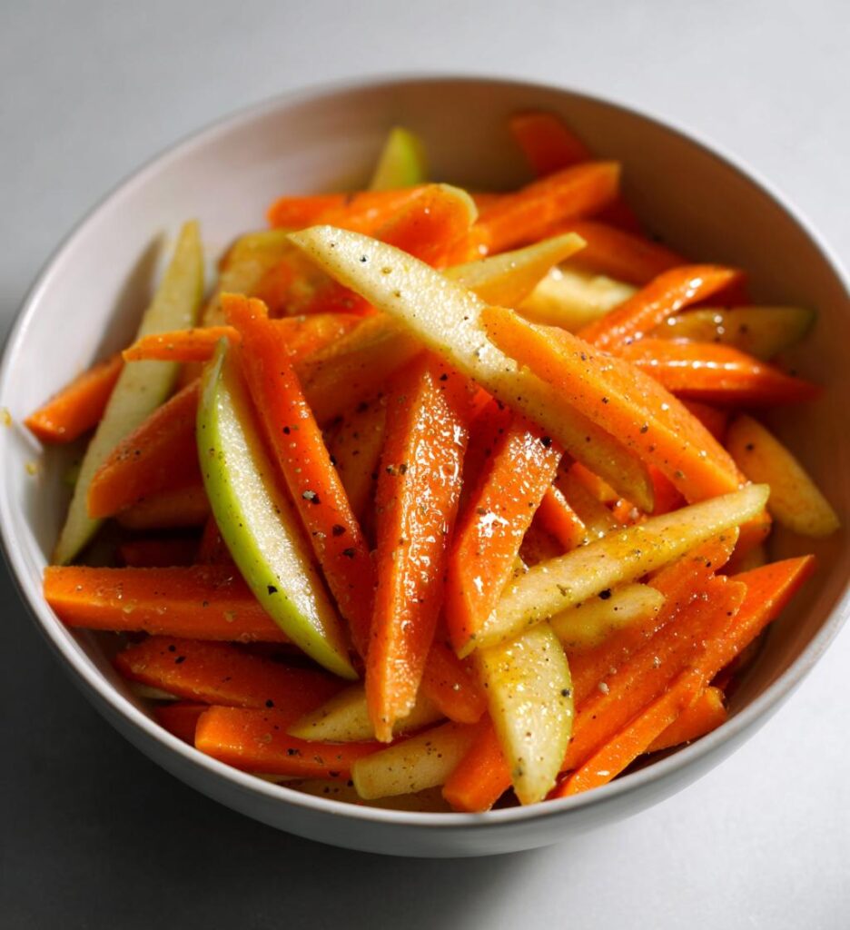 Möhren Apfel Salat
