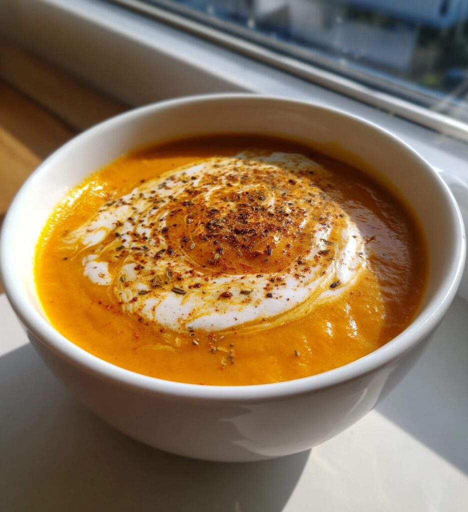 Süßkartoffelsuppe