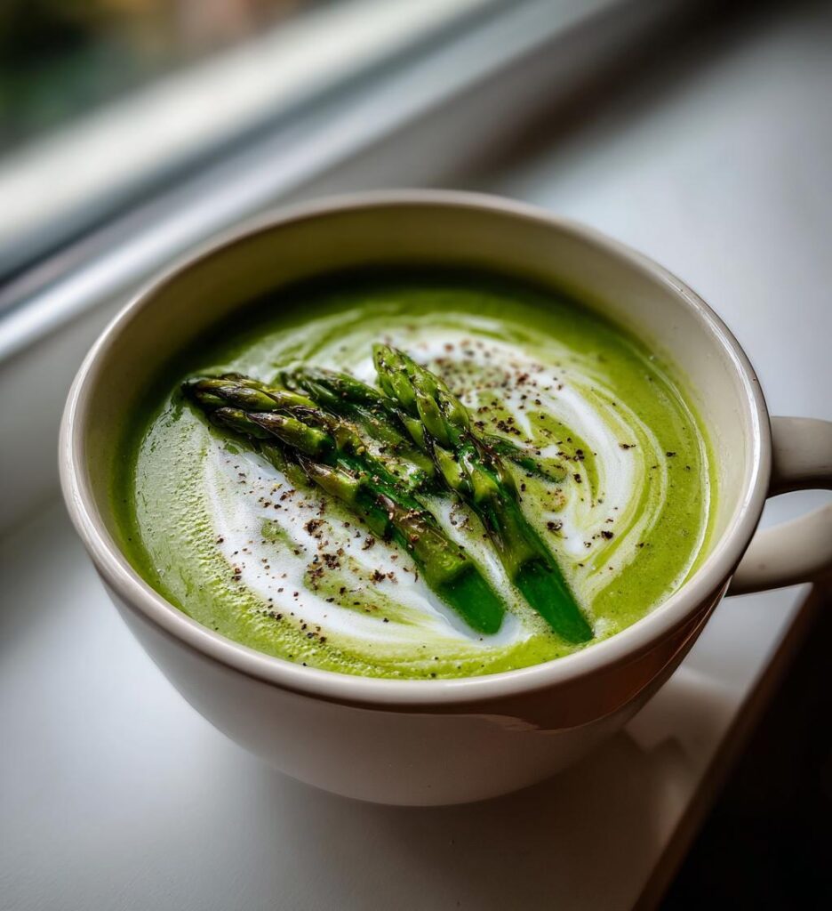 Spargelsuppe