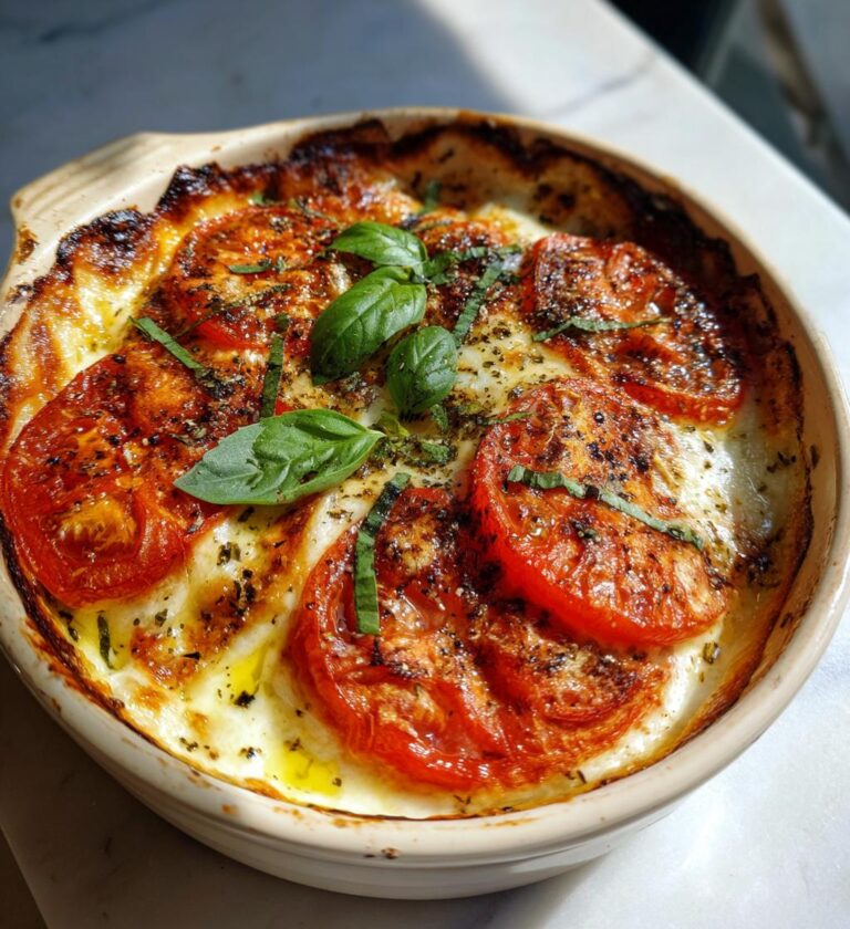 Tomaten Mozzarella Auflauf
