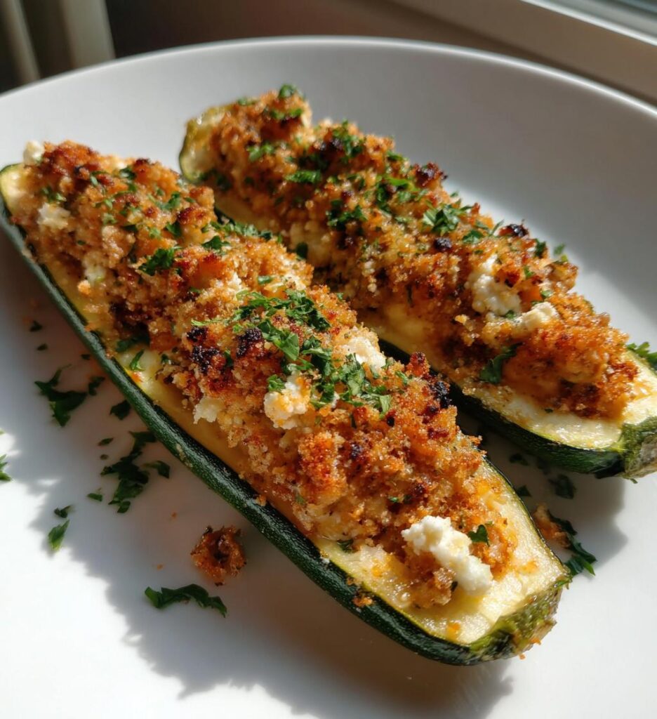 Zucchini Schiffchen