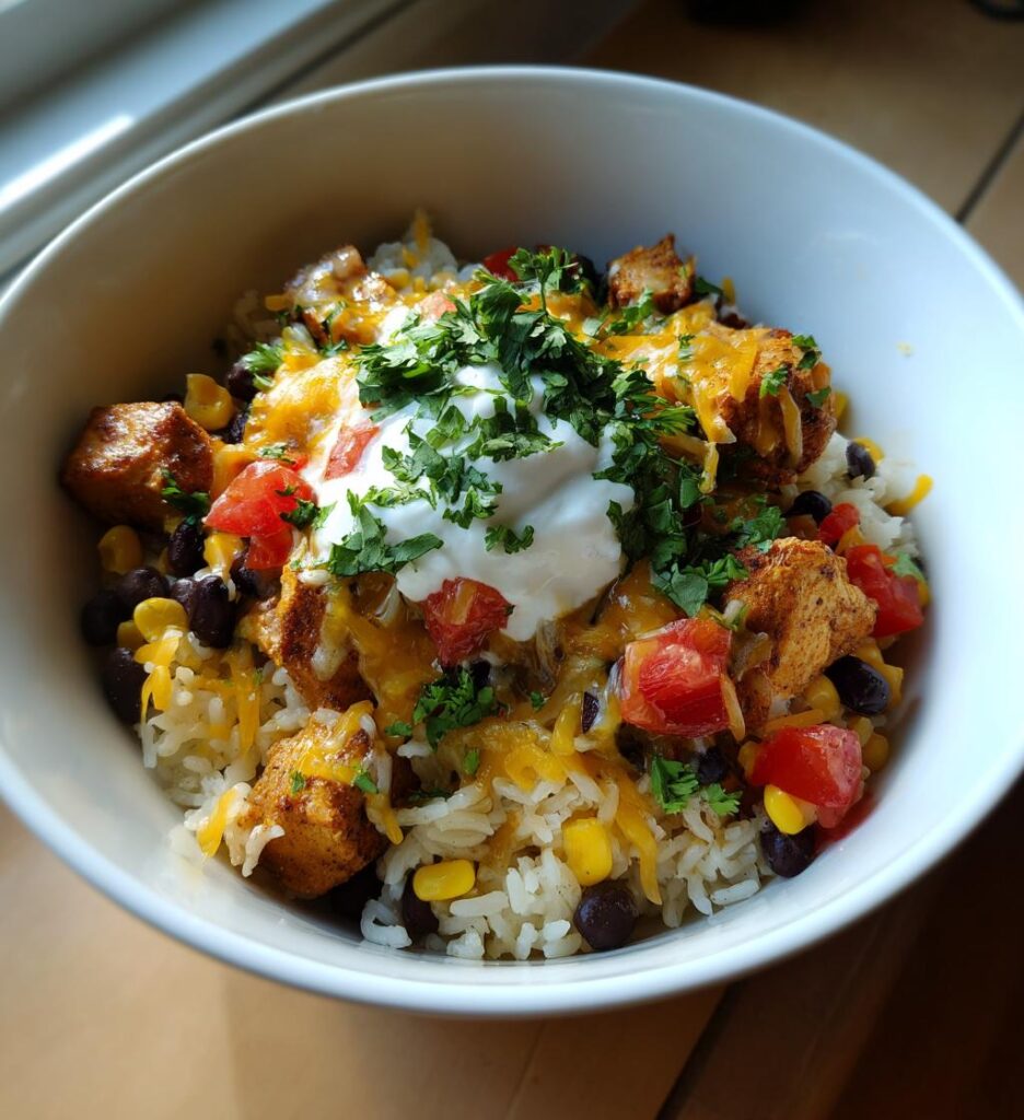 15-Minuten Burrito Bowl