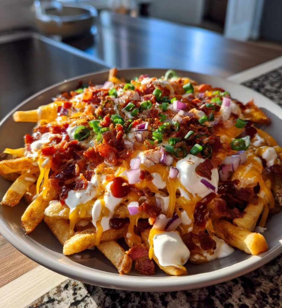 15-Minuten Loaded Fries