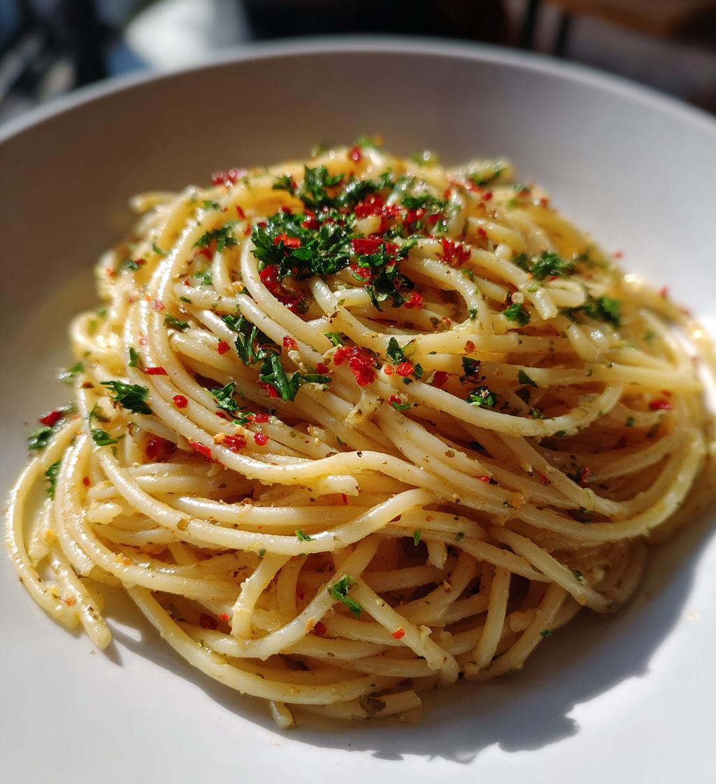 15-Minuten Pasta Aglio e Olio