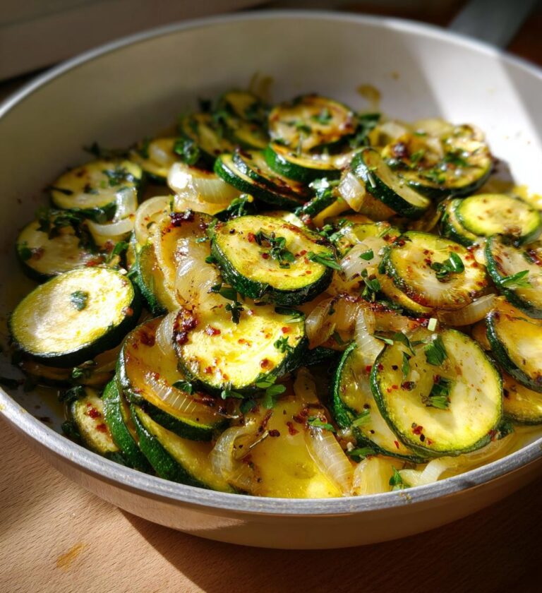 15-Minuten Zucchini Pfanne