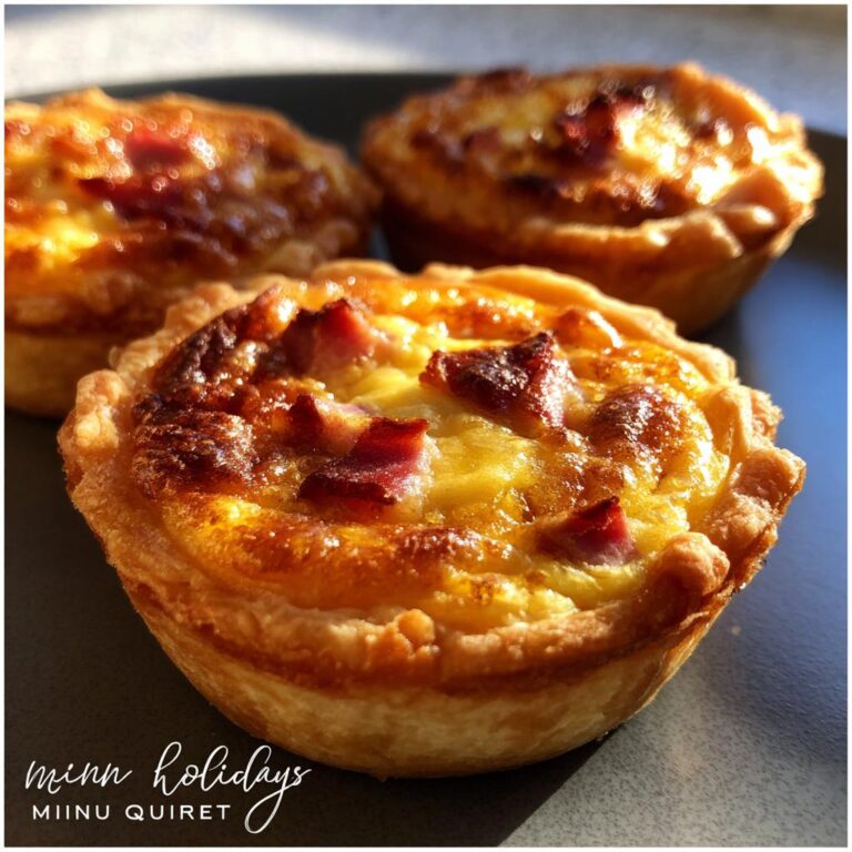 Mini Festtags Quiches