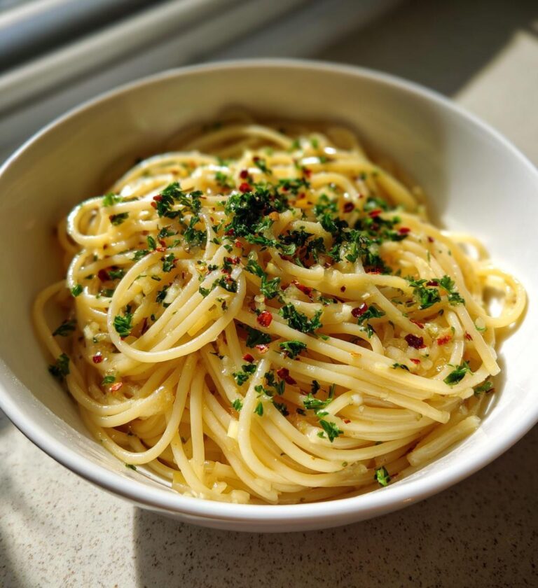 Pasta mit Knoblauch