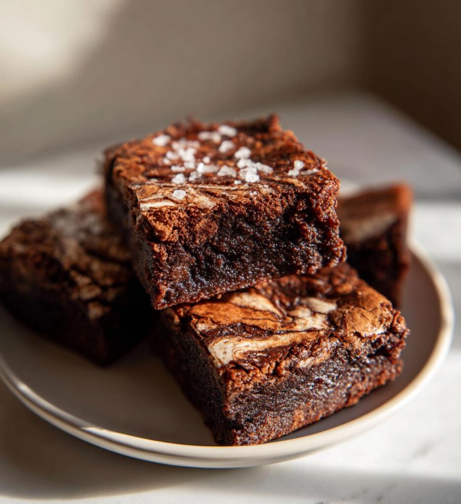 Schoko Tahini Brownies