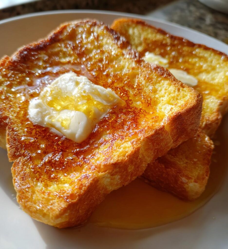 Toast mit Honig