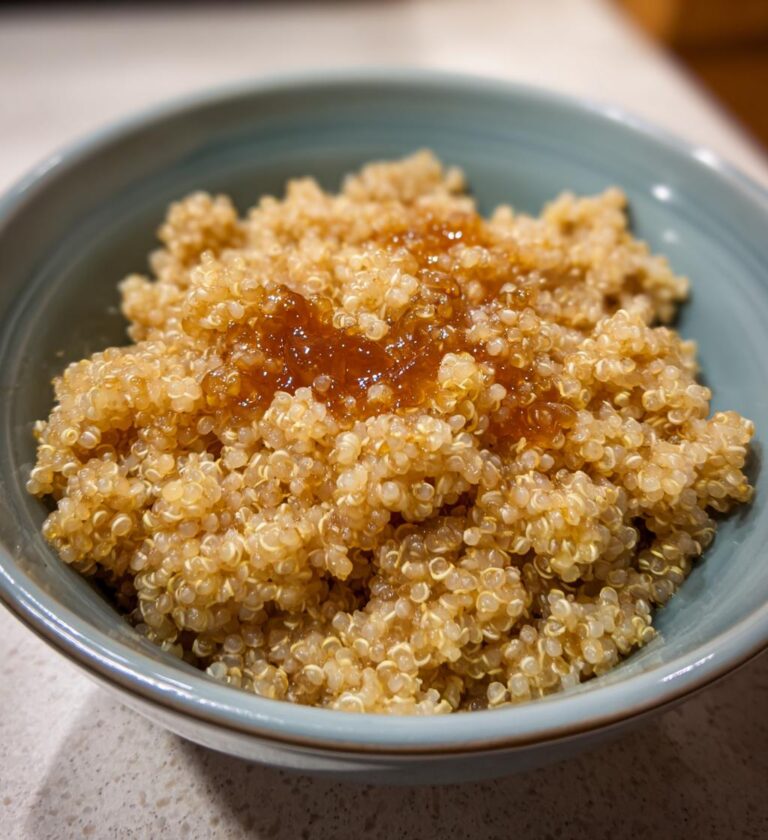 Zimt Quinoa Dessert