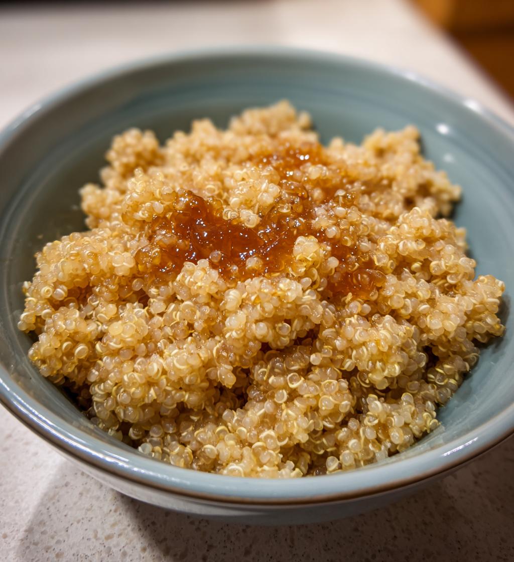 Zimt Quinoa Dessert