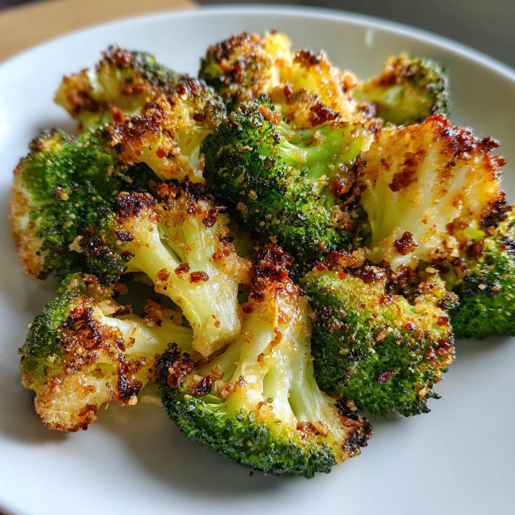 Airfryer Brokkoli