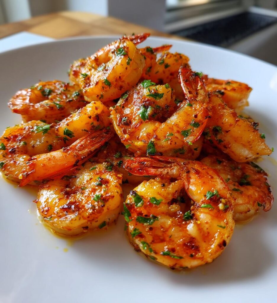 Airfryer Garnelen Knoblauch