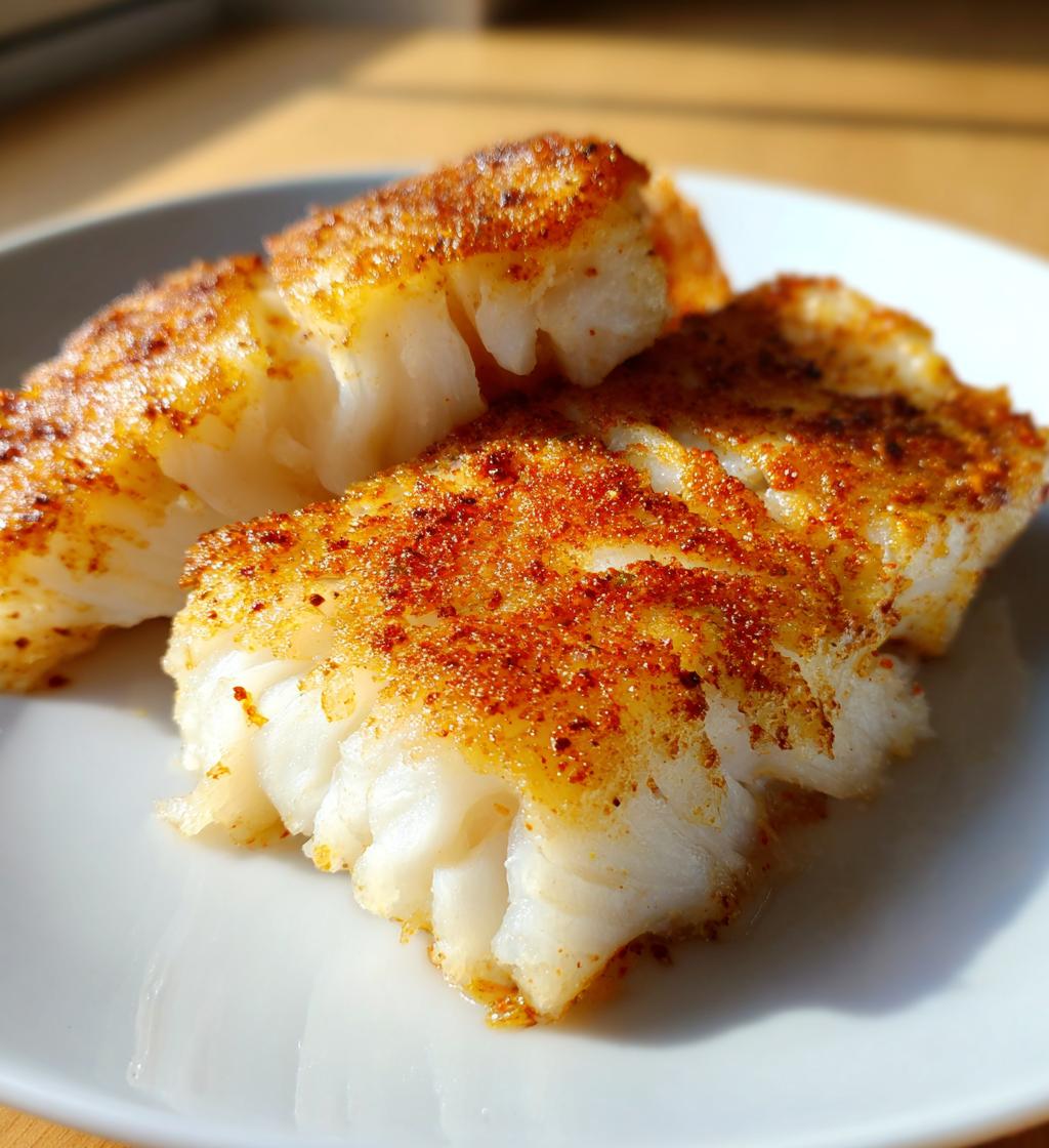Airfryer Kabeljaufilet