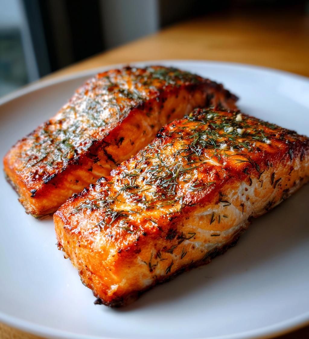 Airfryer Lachsfilet