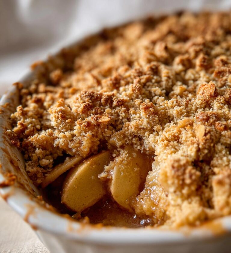 Apfel Mandel Crumble