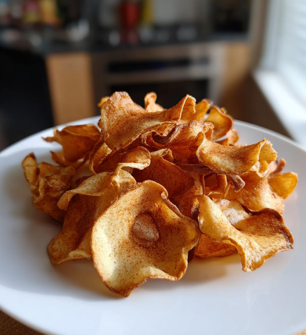 Apfel Zimt Chips