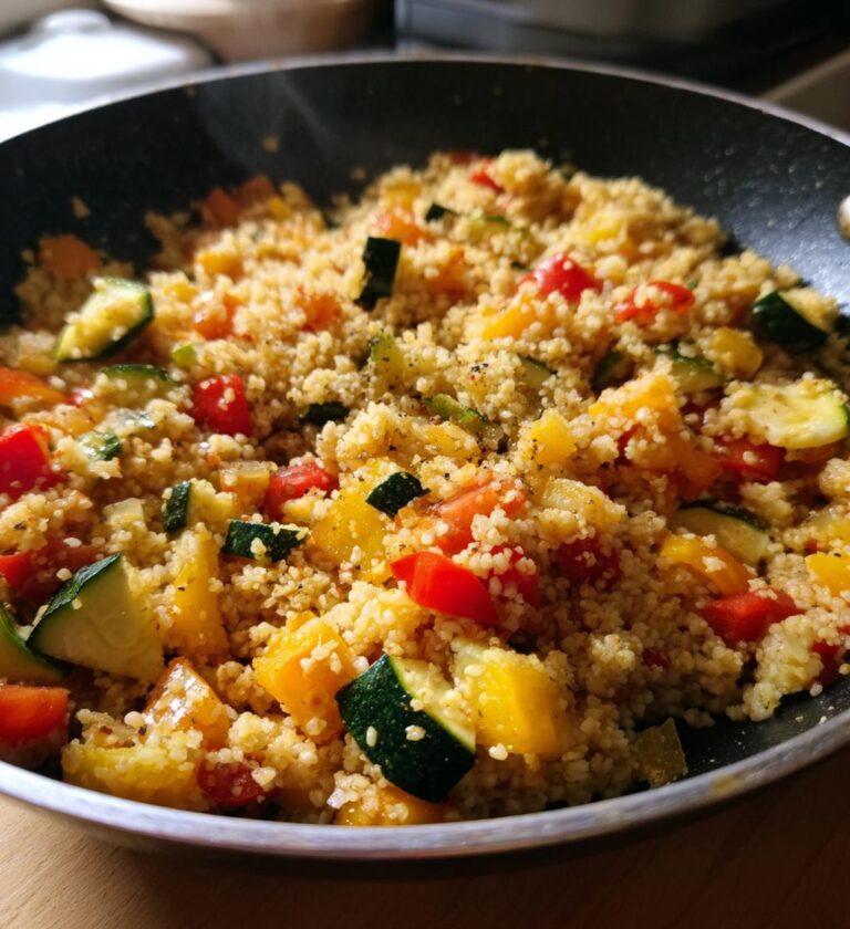 Bulgur Gemüse Pfanne