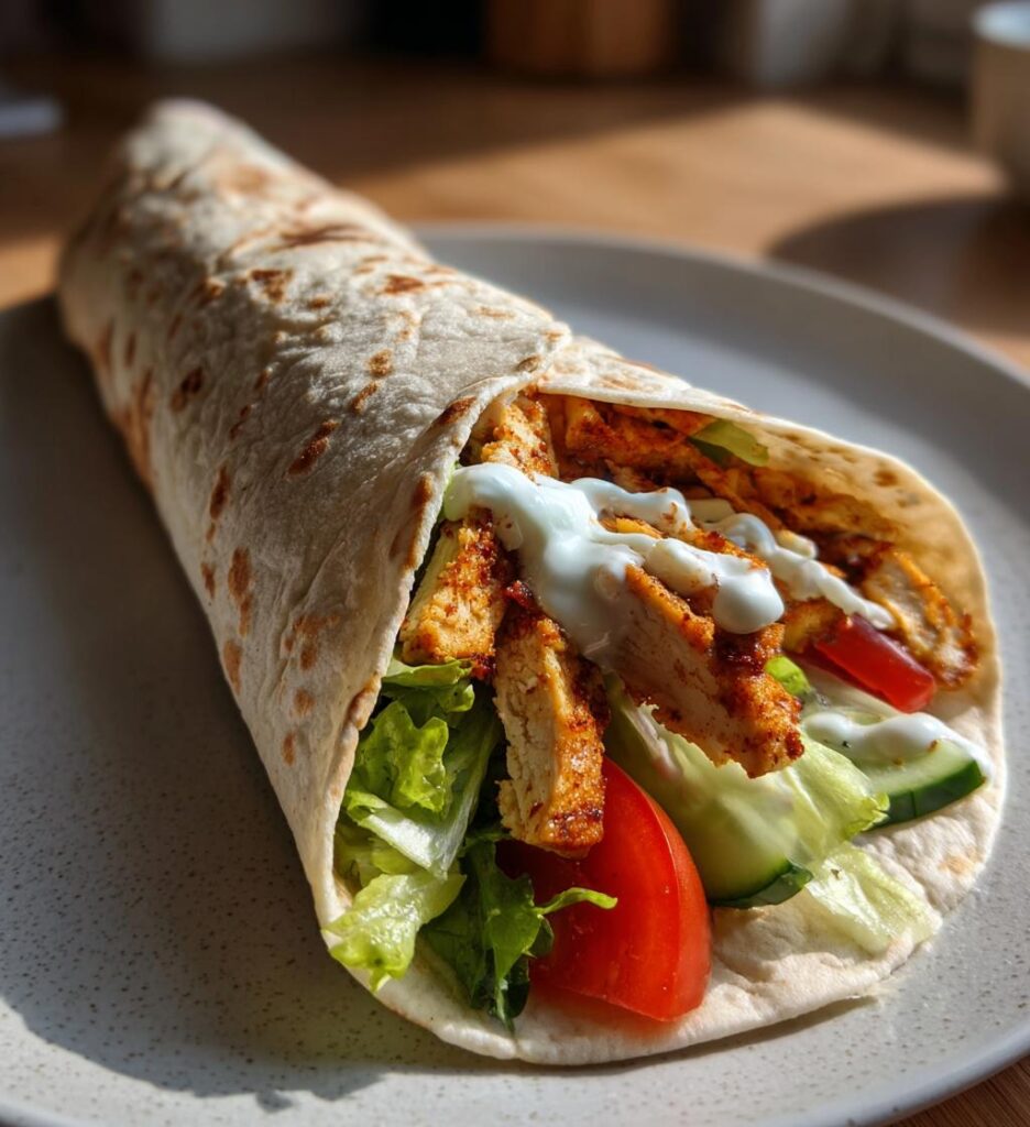 Chicken Wrap einfach