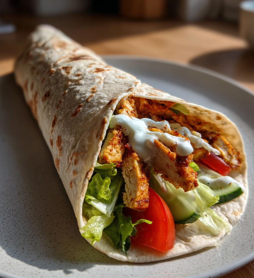 Chicken Wrap einfach