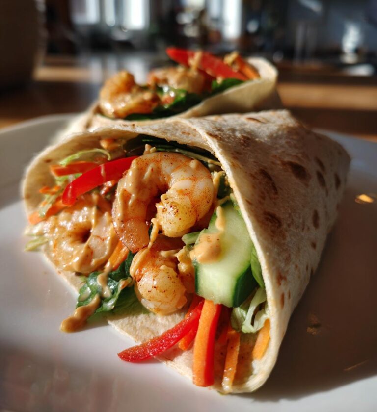 Garnelen Wraps
