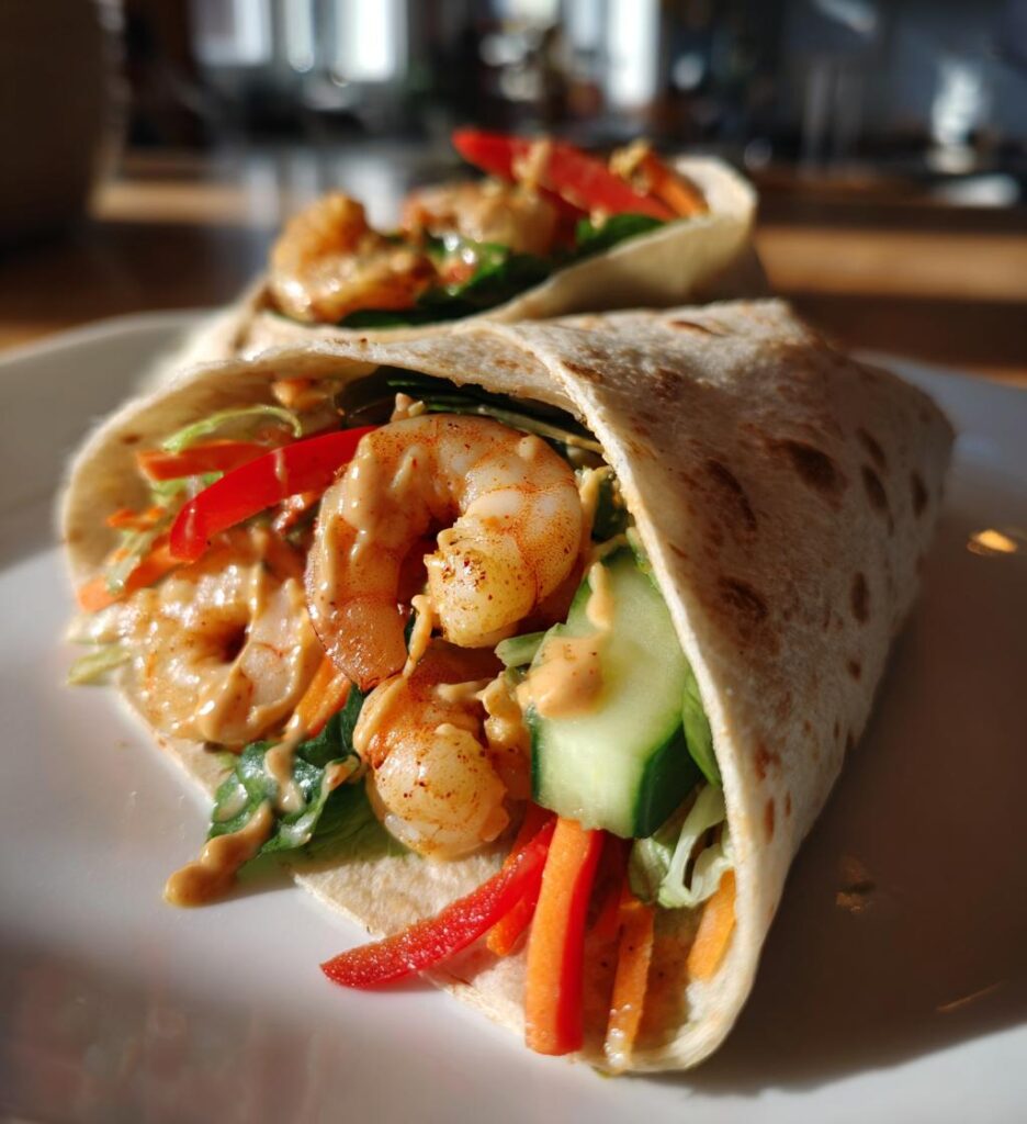 Garnelen Wraps