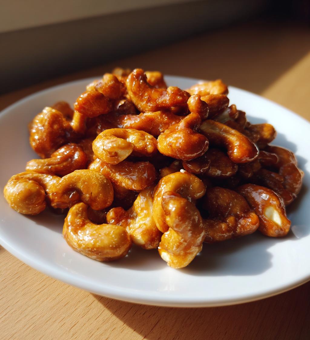 Gebrannte Cashews