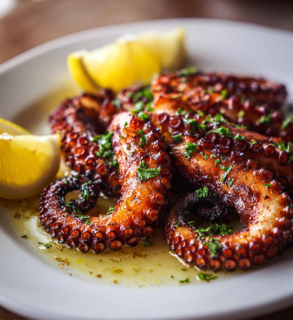 Gegrillter Oktopus