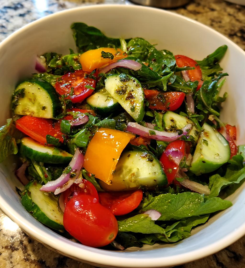 Gemischter Blattsalat