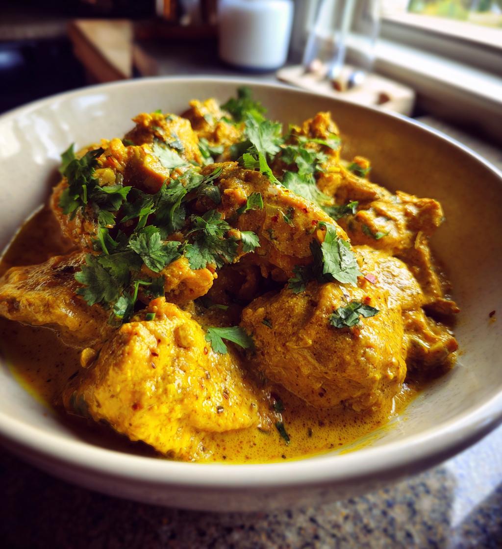 Hähnchen Curry mild