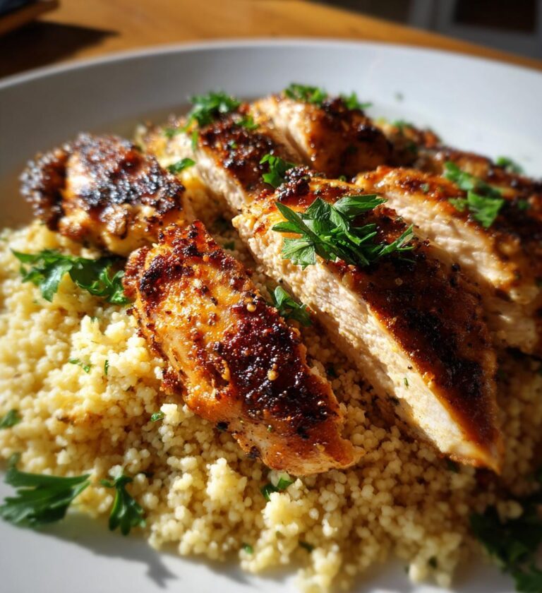 Hähnchen mit Couscous