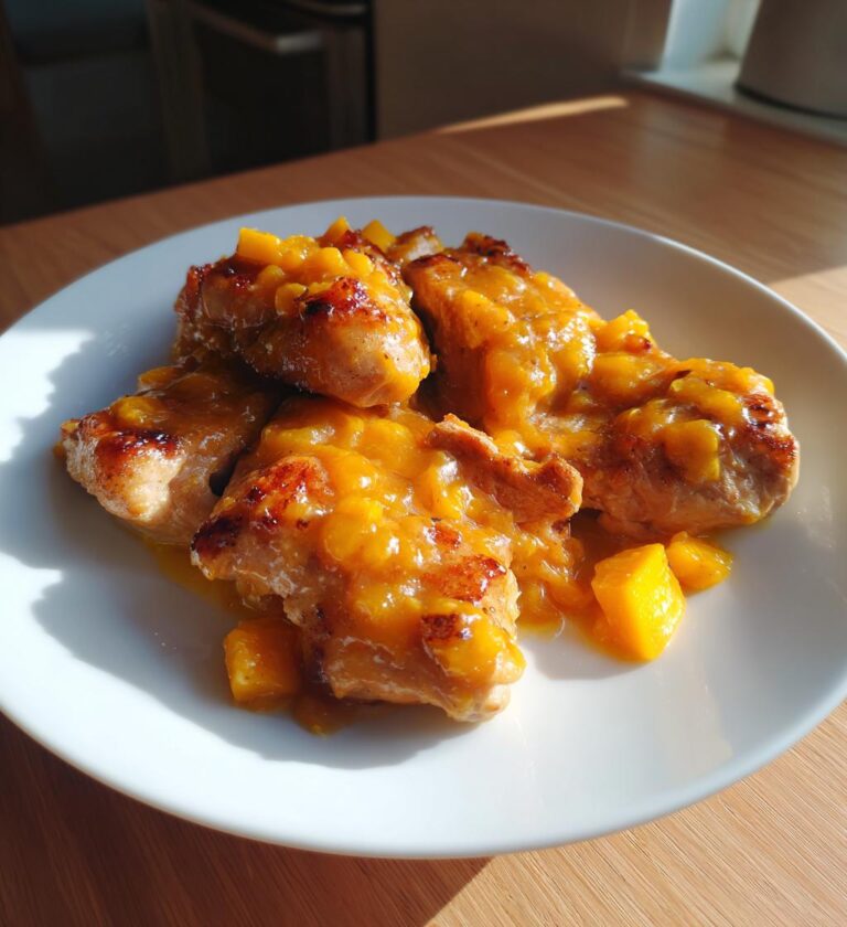 Hähnchen mit Mangosauce